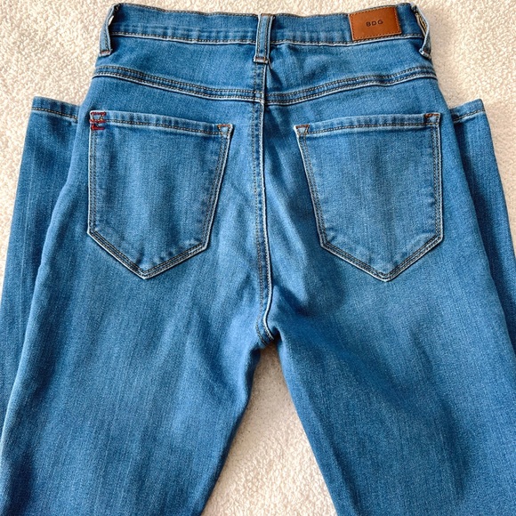 (BDG) high rise seam jean ankle medium wash denim skinny jeans *super high rise - Picture 8 of 13